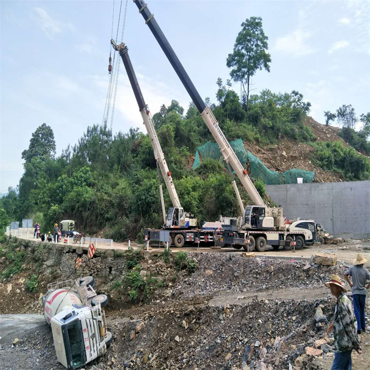 三明三明24小时应急道路救援吊装吊装现场实拍